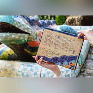 Paperblanks Gaudi, The Manuscript of Reus Ultra Unlined Hardcover Journal, NWT